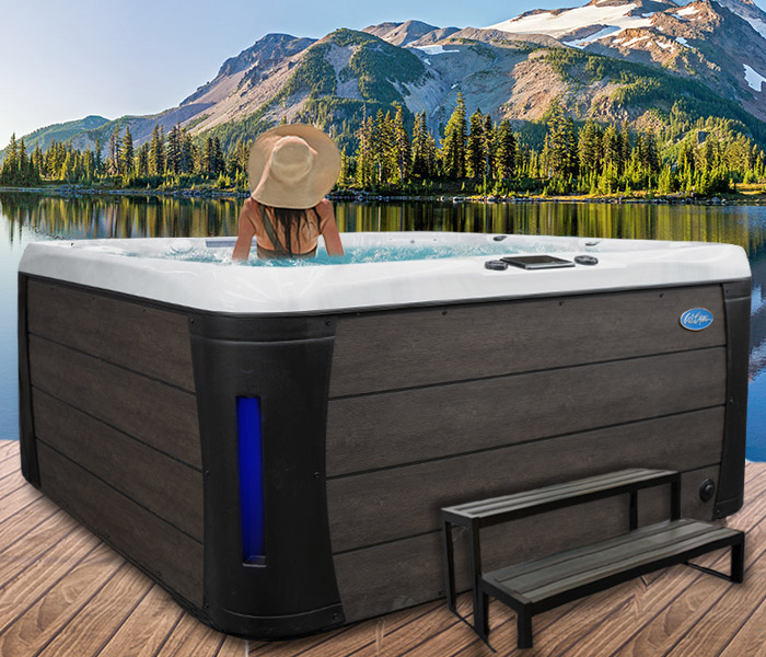 Calspas hot tub being used in a family setting - hot tubs spas for sale Tampa