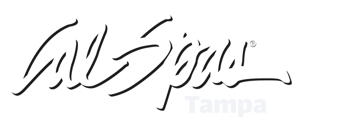 Calspas White logo Tampa